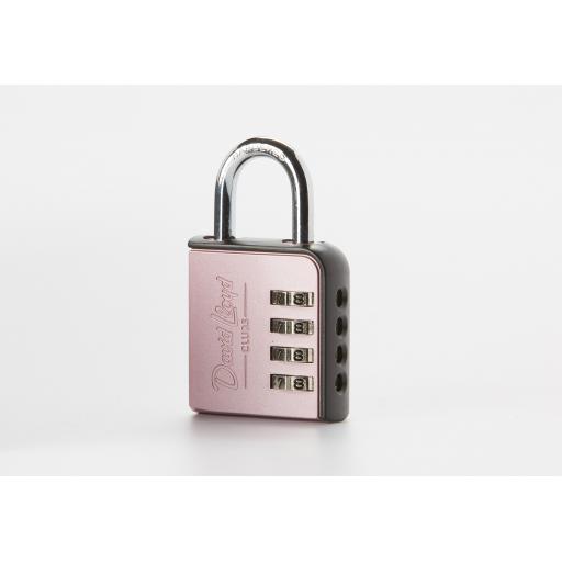 Rose Gold Combination Padlock