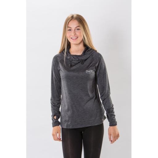 Charcoal Female Fitness Hood