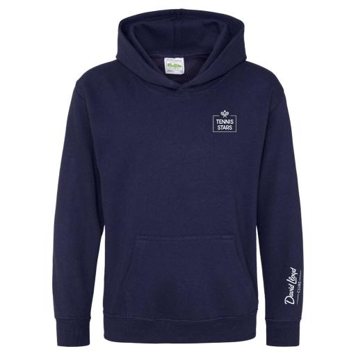 Tennis Stars Navy Kids Hoodie