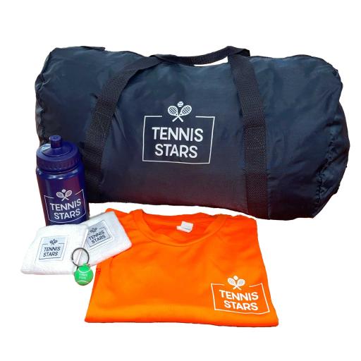 Tennis Stars Kids Pack with Orange T-shirt